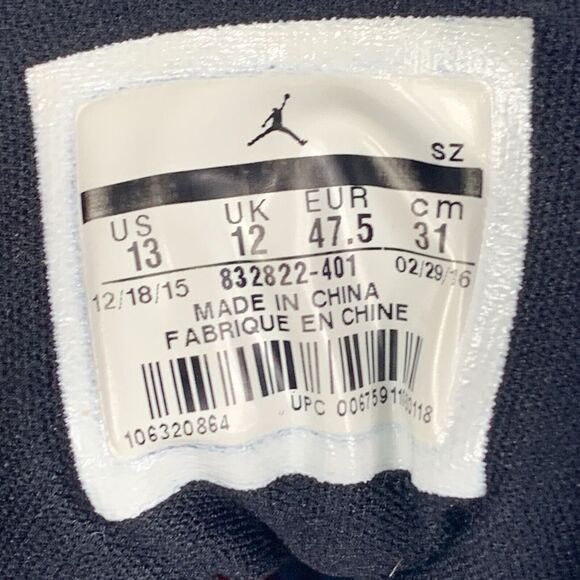 Nike Air Jordan 9 Low Retro Pantone Shoes Mens Size 13 Blue Sneakers UNC - Picture 10 of 10